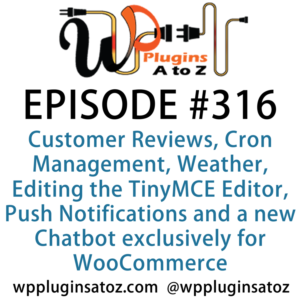 WordPress Plugins A-Z #316 Customer Reviews