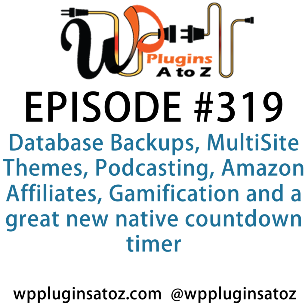 WordPress Plugins A-Z #319 Database Backups