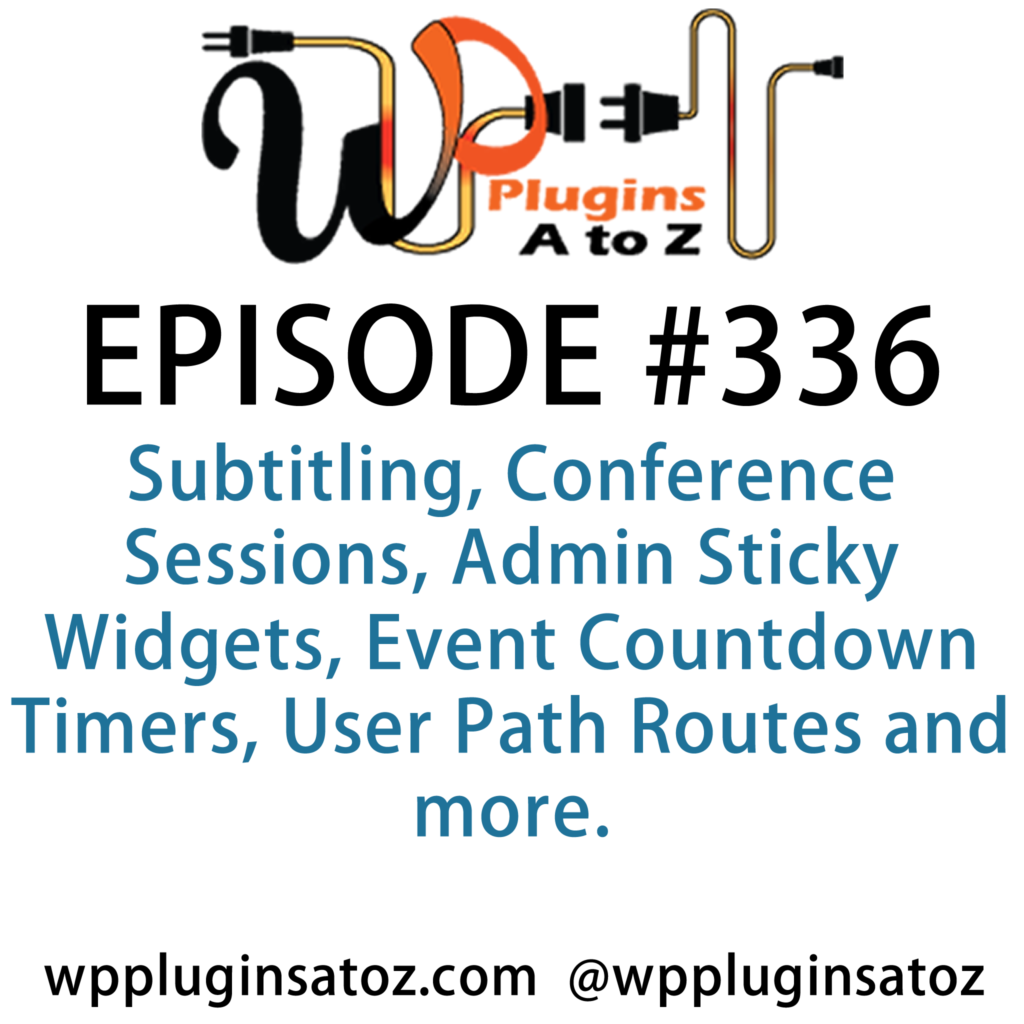 WordPress Plugins A-Z #336 Subtitling